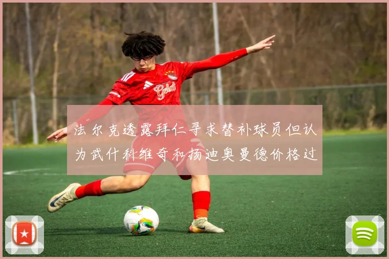 法尔克透露拜仁寻求替补球员但认为武什科维奇和扬迪奥曼德价格过高