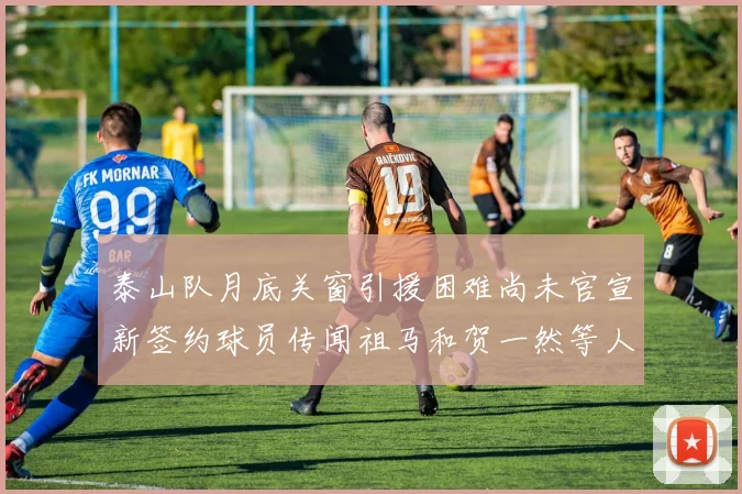 泰山队月底关窗引援困难尚未官宣新签约球员传闻祖马和贺一然等人